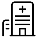 hospital and healthcare icon