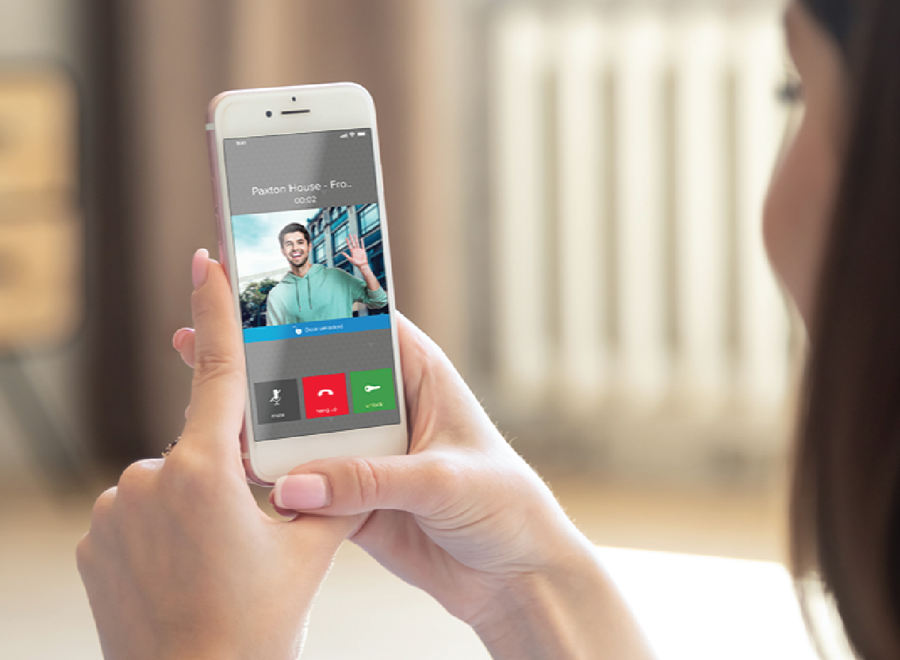 grant entry through a smartphone to your business
